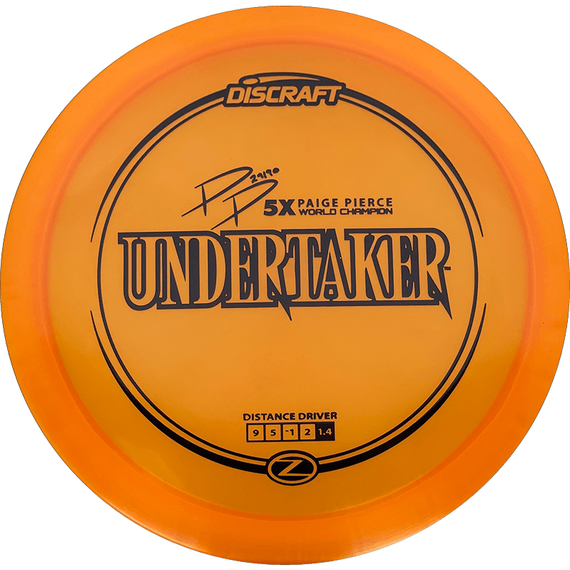 Discraft Undertaker Discraft Undertaker - Z Line / 170-72g - Orange (Black) - Skyline Disc Golf