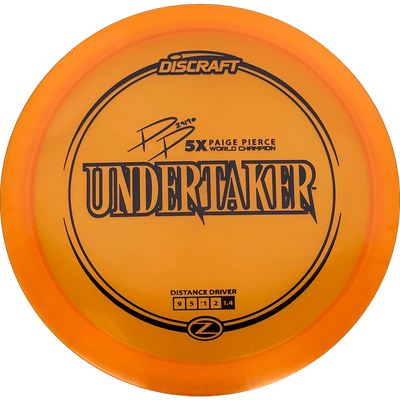 Discraft Undertaker Discraft Undertaker - Z Line / 170-72g - Orange (Black) - Skyline Disc Golf