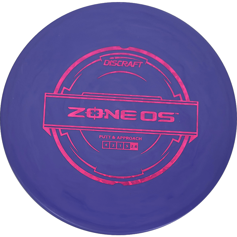 Discraft Zone OS Discraft Zone OS - Putter Line / 173-74g - Violet (Magenta Shatter) - Skyline Disc Golf