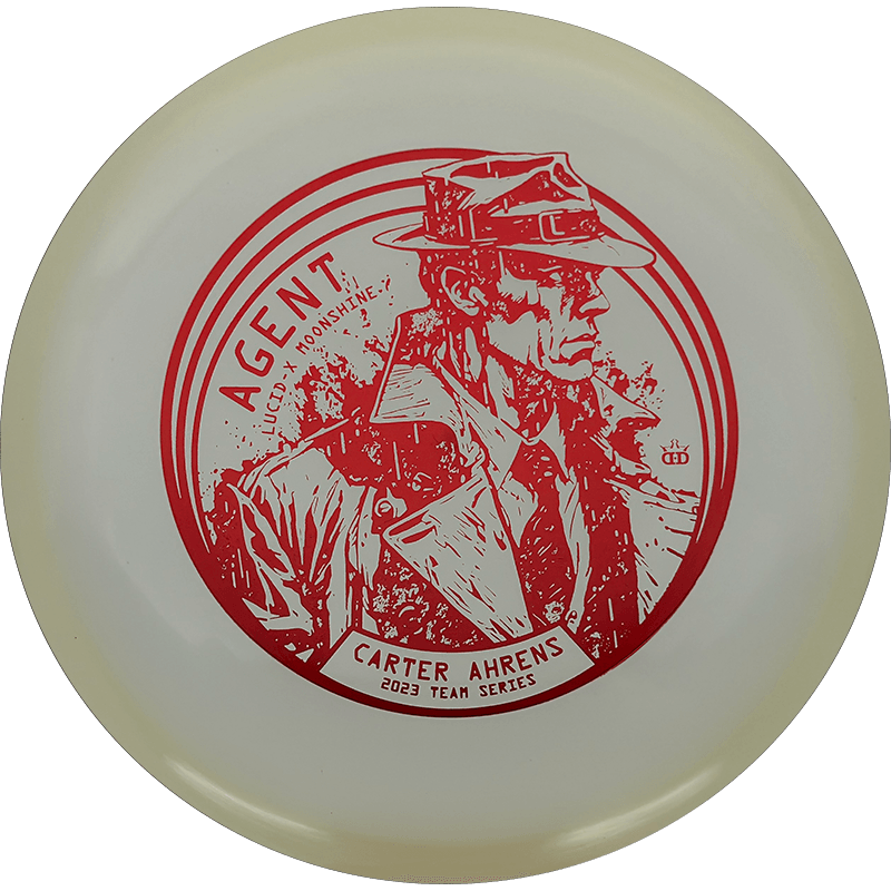 Dynamic Discs Agent Dynamic Discs Agent - Lucid-X Moonshine - Carter Ahrens Team Series / 175g - Glow (Red Foil) - Skyline Disc Golf