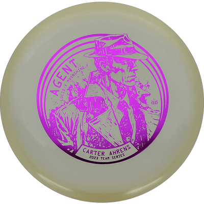 Dynamic Discs Agent Dynamic Discs Agent - Lucid-X Moonshine - Carter Ahrens Team Series / 176g - Glow (Magenta Foil) - Skyline Disc Golf