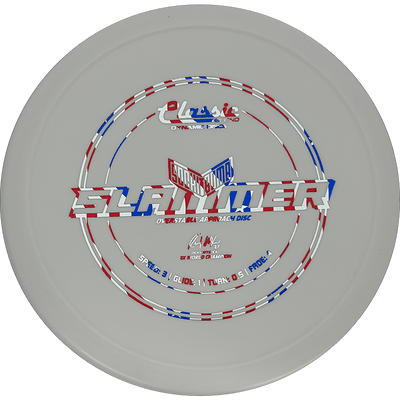Dynamic Discs Sockibomb Slammer Dynamic Discs Sockibomb Slammer - Classic Blend / 174g - White (Flag Foil) - Skyline Disc Golf