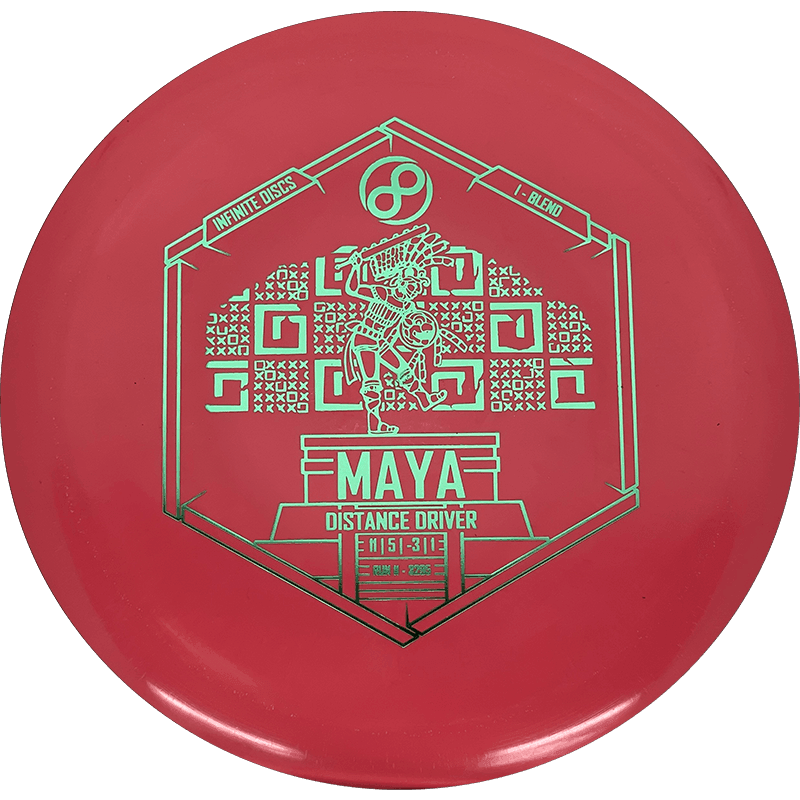 Infinite Discs Maya - I-Blend / 170g - Pastel Red (Green Foil)