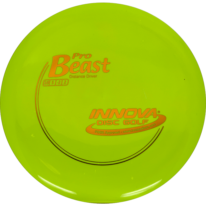 Innova Beast Innova Beast - Pro / 173-75g - Yellow (Orange Foil) - Skyline Disc Golf