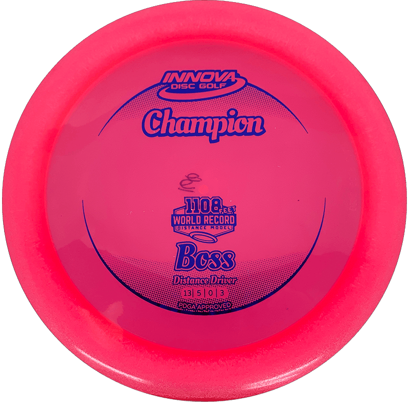 Innova Boss Innova Boss - Champion / 168g - Hot Pink (Blue) - Skyline Disc Golf