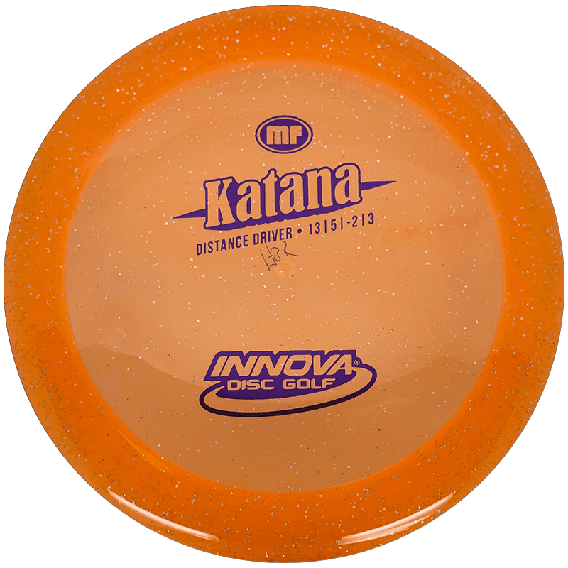 Innova Katana Innova Katana - Metal Flake Champion / 173-75g - Orange (Purple) - Skyline Disc Golf