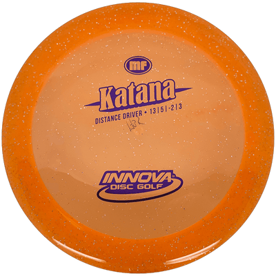 Innova Katana Innova Katana - Metal Flake Champion / 173-75g - Orange (Purple) - Skyline Disc Golf