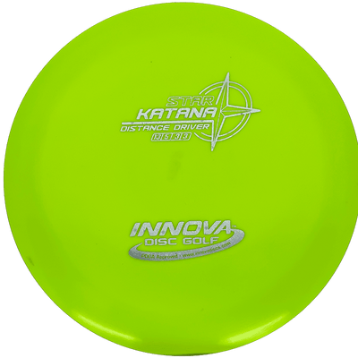 Innova Katana Innova Katana - Star / 173-75g - Bright Yellow (Silver Glitter) - Skyline Disc Golf