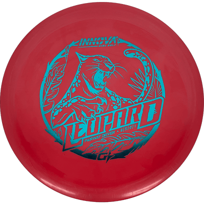 Innova Leopard Innova Leopard - GStar / 173-75g - Red (Blue Green Foil) - Skyline Disc Golf