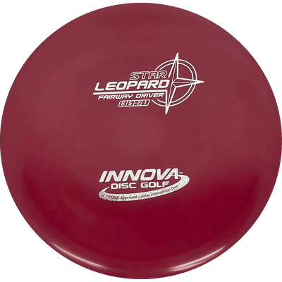 Innova Leopard Innova Leopard - Star / 170g - Red (Silver Stars) - Skyline Disc Golf