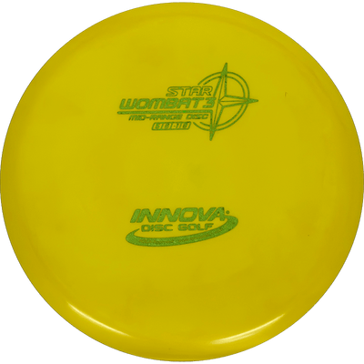 Innova Wombat3 Innova Wombat3 - Star / 177g - Yellow (Green Glitter) - Skyline Disc Golf