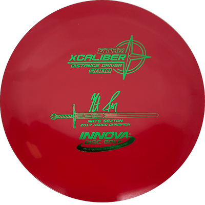 Innova Xcaliber Innova Xcaliber - Star / 171g - Red (Green Foil) - Skyline Disc Golf