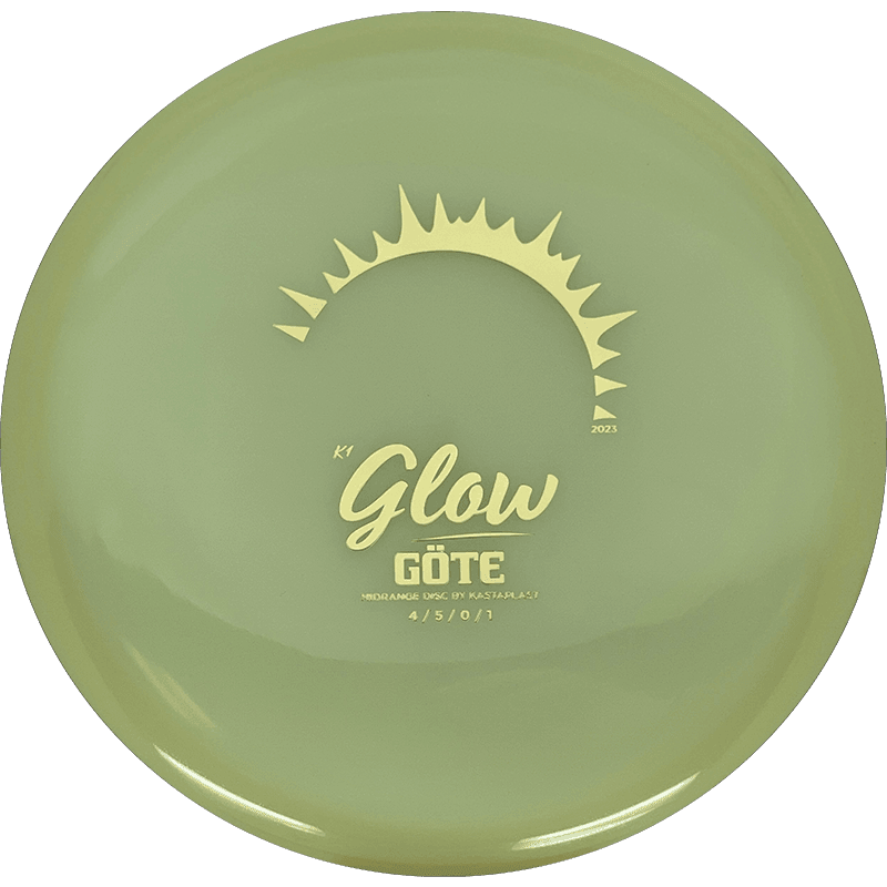 Kastaplast Göte - K1 Glow / 176g - Glow (Gold) - Skyline Disc Golf