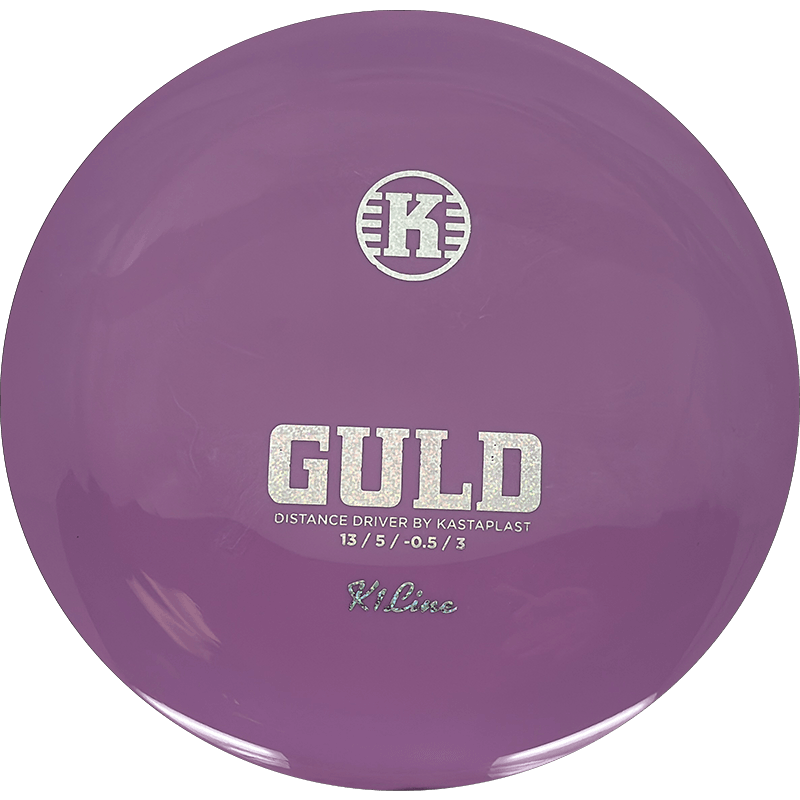 Kastaplast Guld Kastaplast Guld - K1 / 175g - Lavender (Silver Glitter) - Skyline Disc Golf