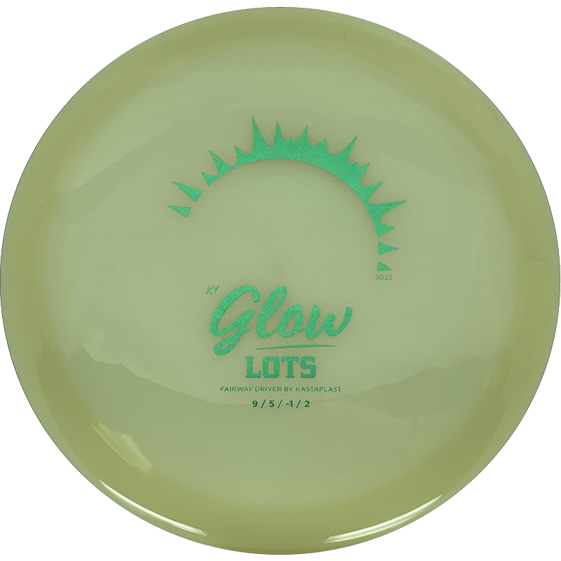 Kastaplast Lots Kastaplast Lots - K1 Glow / 171g - Glow (Green Glitter) - Skyline Disc Golf