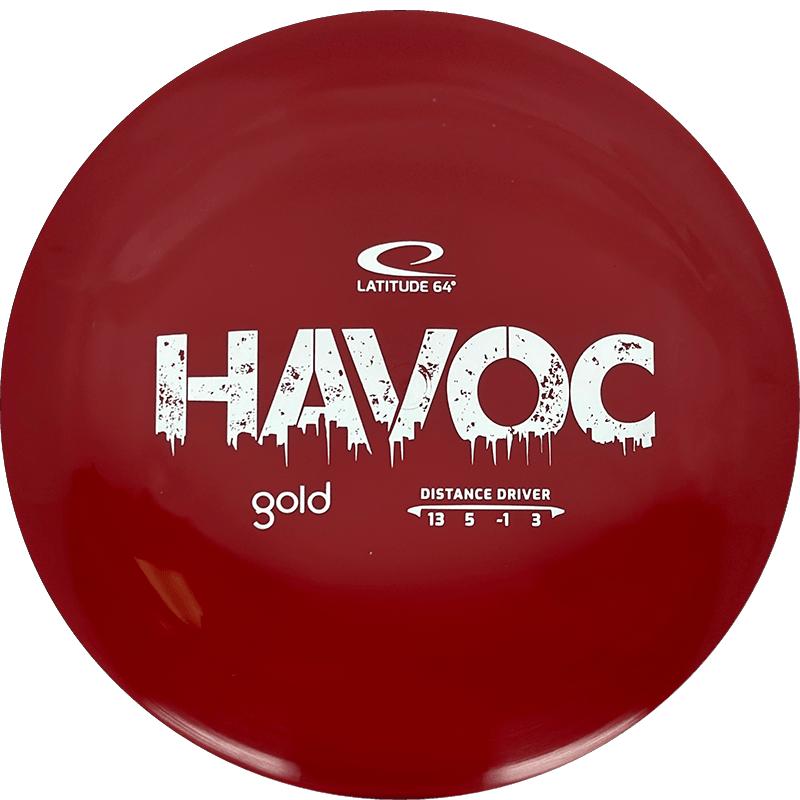 Latitude 64 Havoc Latitude 64 Havoc - Gold / 175g - Deep Red (Silver) - Skyline Disc Golf