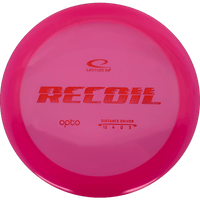 174g - Pink (Red Foil) Opto Latitude 64 Recoil - Skyline Disc Golf