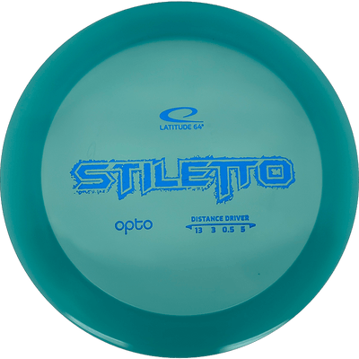 Latitude 64 Stiletto Latitude 64 Stiletto - Opto / 173g - Blue (Blue Foil) - Skyline Disc Golf