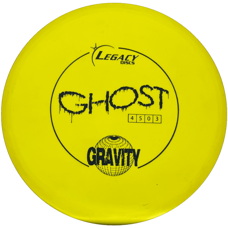 171g - Yellow (Black) Gravity Legacy Ghost - Skyline Disc Golf