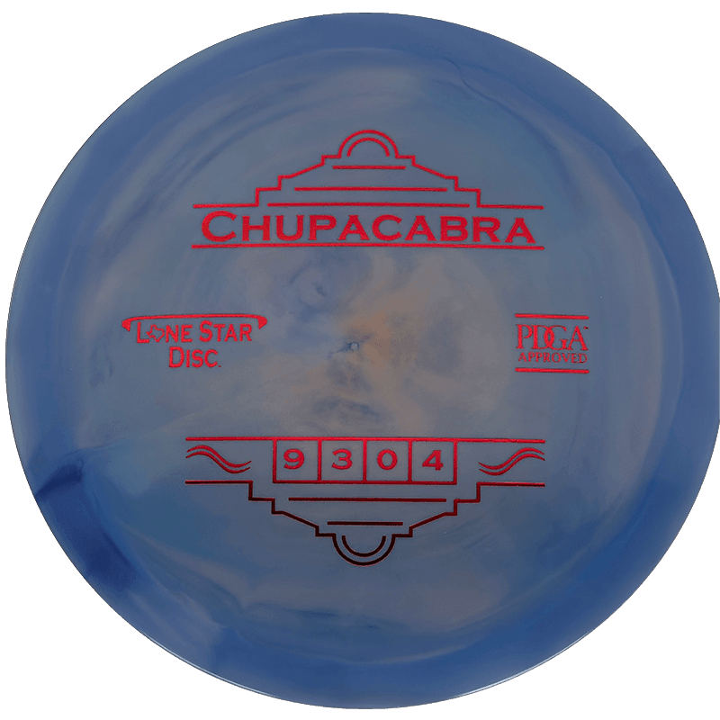 Lone Star Discs Chupacabra - Alpha / 174g - Blue Swirl (Red Foil)