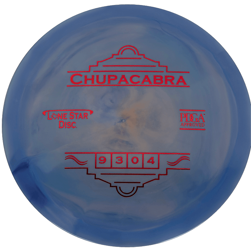 Lone Star Discs Chupacabra Lone Star Discs Chupacabra - Alpha / 174g - Blue Swirl (Red Foil) - Skyline Disc Golf