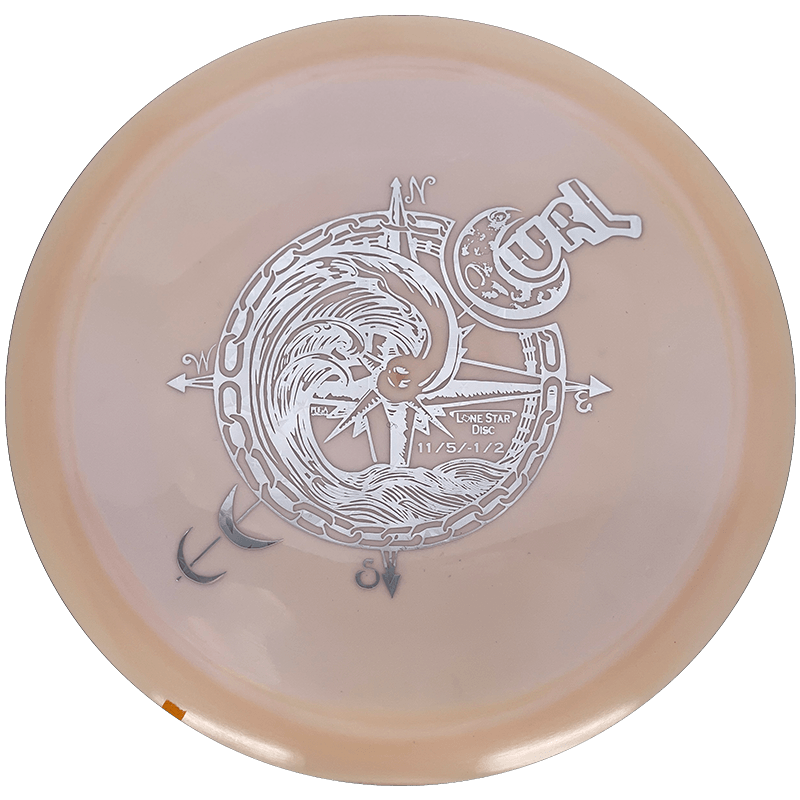 Lone Star Discs Curl Lone Star Discs Curl - Bravo / 175g - Soft Peach (Silver) - Skyline Disc Golf