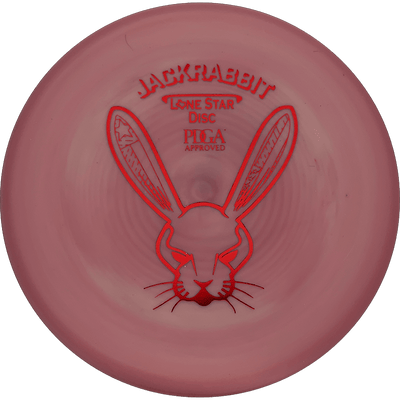 Lone Star Discs Jack Rabbit Lone Star Discs Jack Rabbit - Victor 1 (V1) / 172g - Light Red Swirl (Red Foil) - Skyline Disc Golf