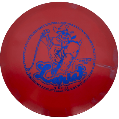 Lone Star Discs Lariat Lone Star Discs Lariat - Alpha / 173g - Red (Blue Foil) - Skyline Disc Golf