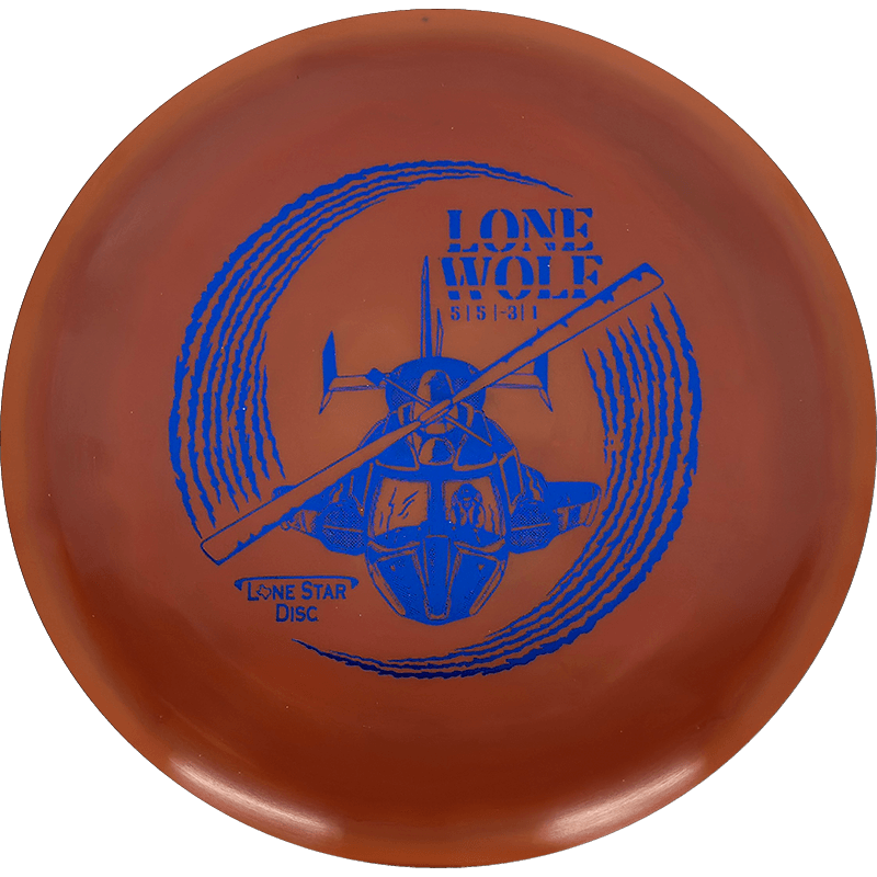 Lone Star Discs Lone Wolf Lone Star Discs Lone Wolf - Alpha / 174g - Red Clay (Blue Foil) - Skyline Disc Golf