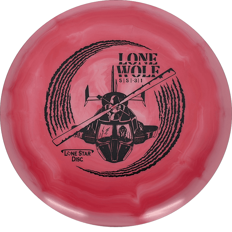 Lone Star Discs Lone Wolf - Alpha / 174g - Red Swirl (Black)