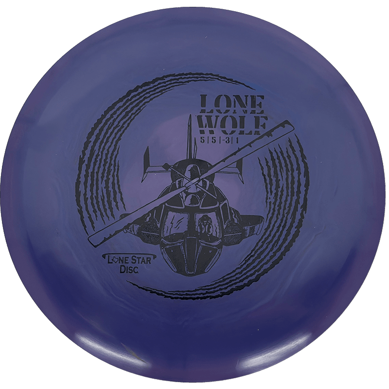 Lone Star Discs Lone Wolf Lone Star Discs Lone Wolf - Alpha / 175g - Deep Blue (Black) - Skyline Disc Golf