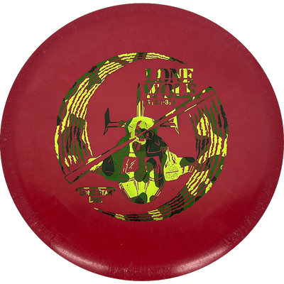 Lone Star Discs Lone Wolf Lone Star Discs Lone Wolf - Bravo / 175g - Red (Camo Foil) - Skyline Disc Golf