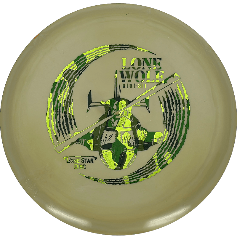 Lone Star Discs Lone Wolf Lone Star Discs Lone Wolf - Bravo / 175g - Tan (Camo Foil) - Skyline Disc Golf