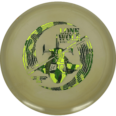 Lone Star Discs Lone Wolf Lone Star Discs Lone Wolf - Bravo / 175g - Tan (Camo Foil) - Skyline Disc Golf