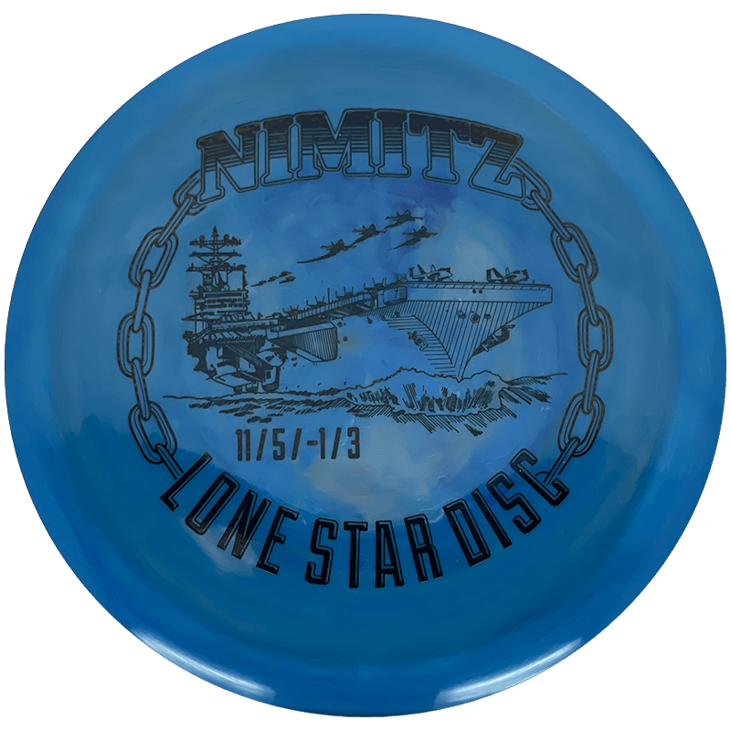 Lone Star Discs Nimitz Lone Star Discs Nimitz - Alpha / 175g - Blue Swirl (Black) - Skyline Disc Golf