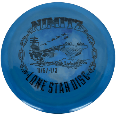 Lone Star Discs Nimitz Lone Star Discs Nimitz - Alpha / 175g - Blue Swirl (Black) - Skyline Disc Golf