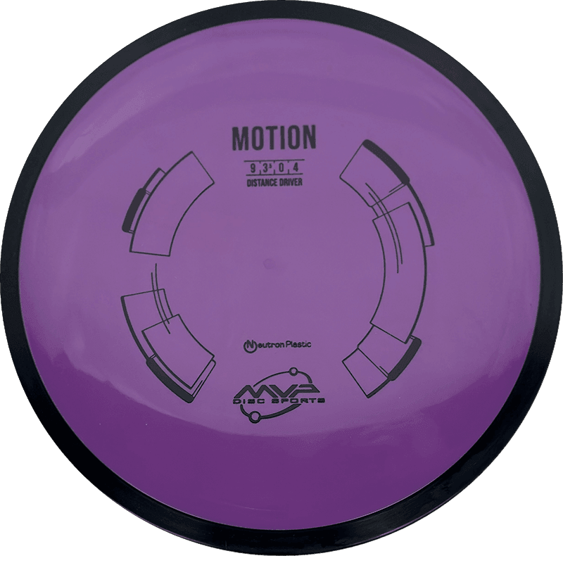 162g - Purple (Black) Neutron MVP Motion - Skyline Disc Golf