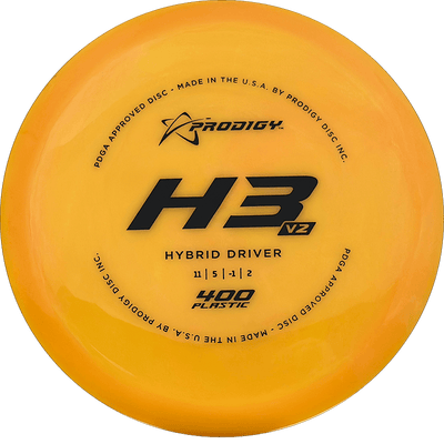 Prodigy Disc H3 V2 Prodigy Disc H3 V2 - 400 / 167g - Banana (Black) - Skyline Disc Golf