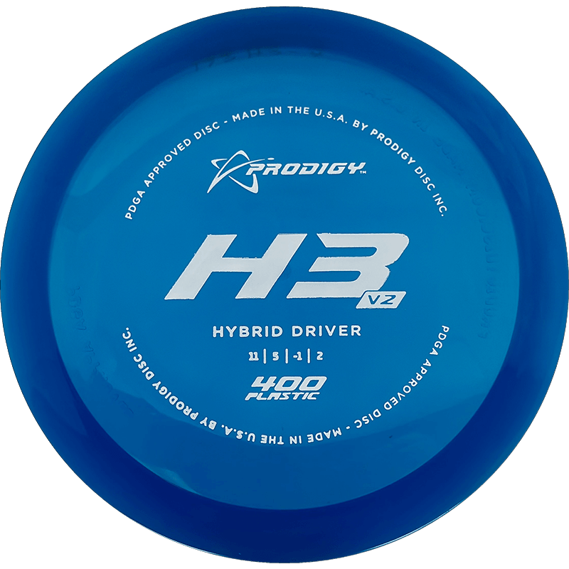 Prodigy Disc H3 V2 Prodigy Disc H3 V2 - 400 / 173g - Blue (White) - Skyline Disc Golf