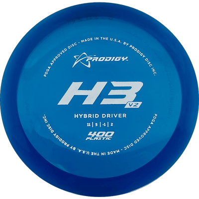 Prodigy Disc H3 V2 Prodigy Disc H3 V2 - 400 / 173g - Blue (White) - Skyline Disc Golf