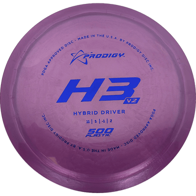 Prodigy Disc H3 V2 Prodigy Disc H3 V2 - 500 / 168g - Mauve/Lavender (Blue) - Skyline Disc Golf