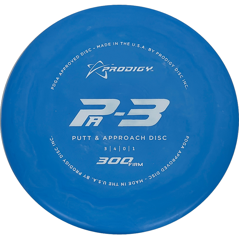 Prodigy Disc PA-3 Prodigy Disc PA-3 - 300 Firm / 169g - Light Blue (White) - Skyline Disc Golf