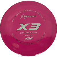 Prodigy Disc X3 - 400 / 169g - Rose (Pewter) - Skyline Disc Golf