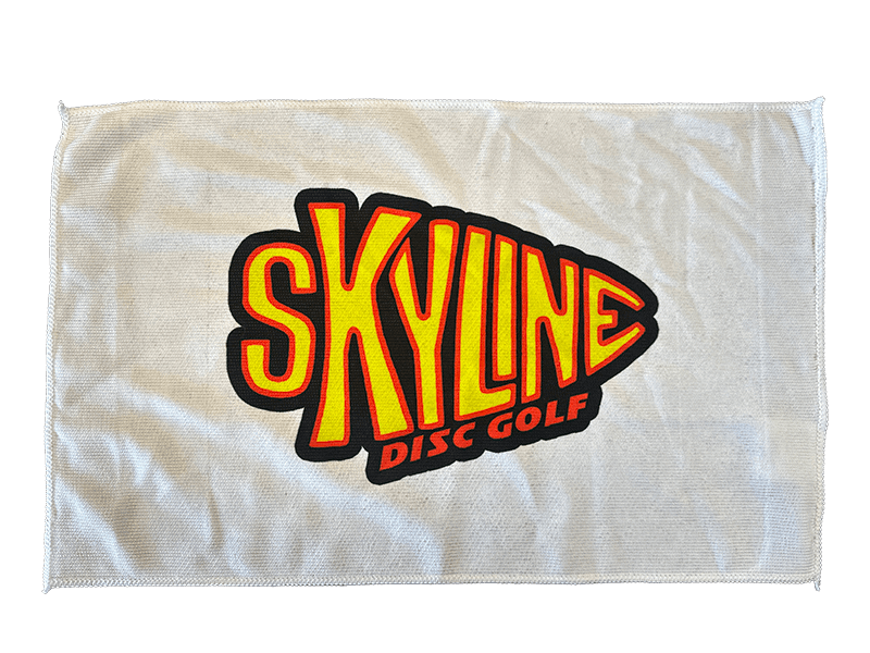 Skyline Disc Golf Sublimated Microfiber Towel - Microfiber / Skyline Disc Golf Arrowhead