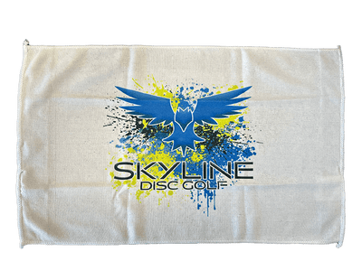 Skyline Disc Golf Sublimated Microfiber Towel Skyline Disc Golf Sublimated Microfiber Towel - Microfiber / Skyline Disc Golf Paint Splatter - Skyline Disc Golf