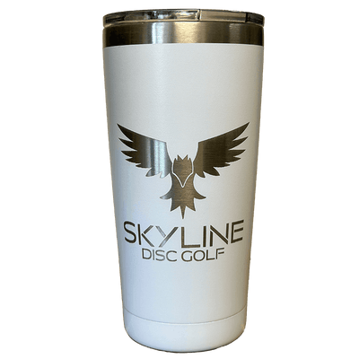 Skyline Disc Golf Tumbler Skyline Disc Golf Tumbler - 20 oz. / White - Skyline Disc Golf