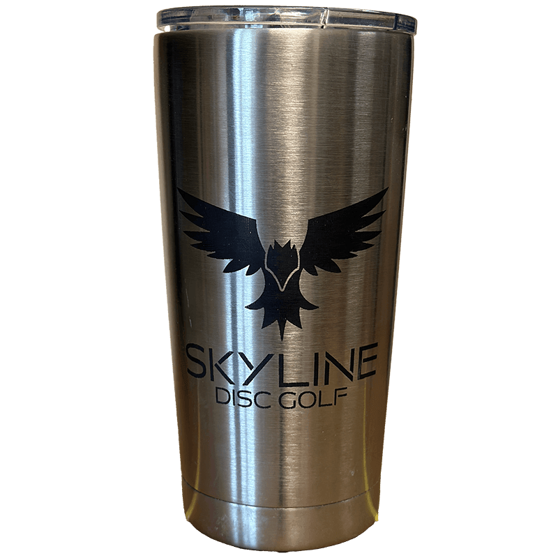 Stainless Steel 20 oz. Skyline Disc Golf Tumbler - Skyline Disc Golf