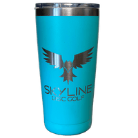 Skyline Disc Golf Tumbler - 20 oz. / Teal - Skyline Disc Golf