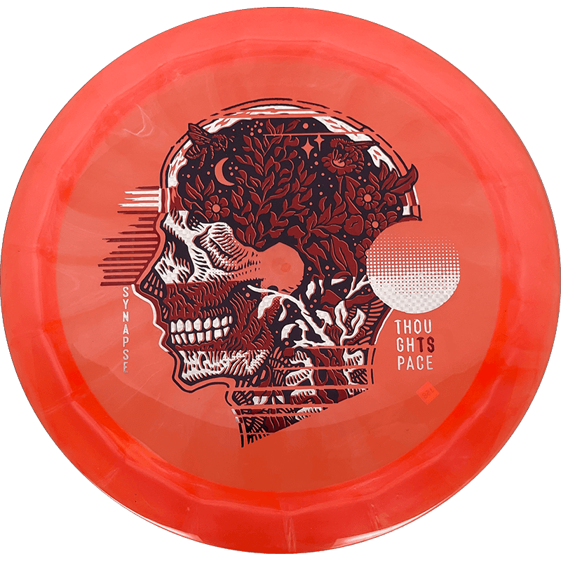 Thought Space Athletics Synapse Thought Space Athletics Synapse - Ethos / 168g - Orange (Crimson/Silver) - Skyline Disc Golf