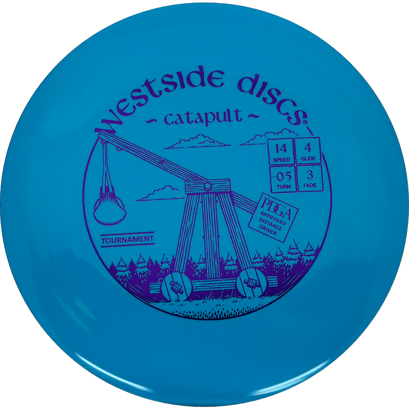 Westside Discs Catapult Westside Discs Catapult - Tournament / 175g - Light Blue (Blue Foil) - Skyline Disc Golf